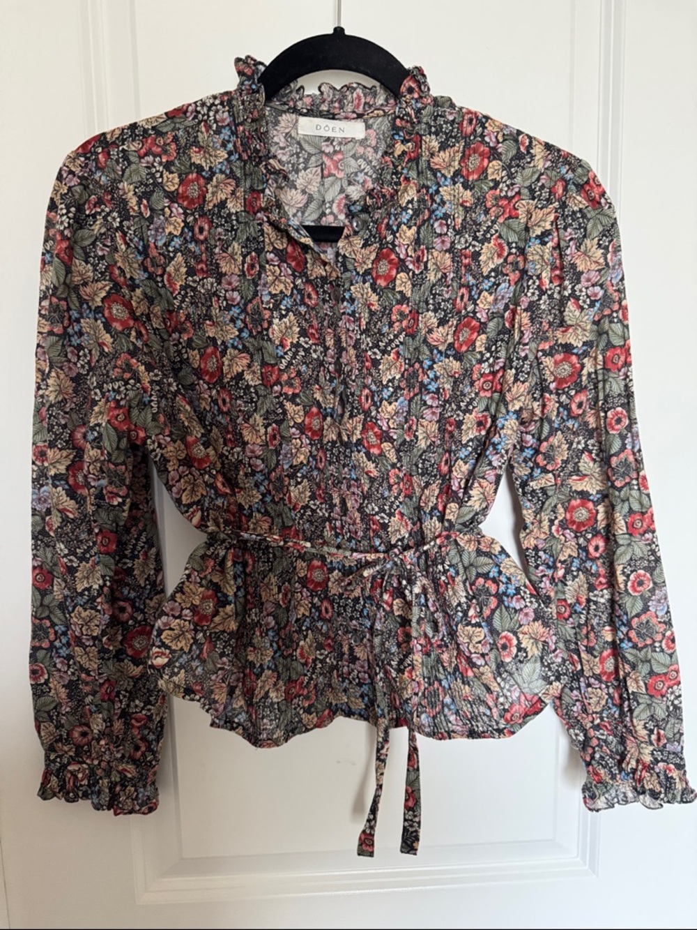 Doen Cezanne Top in Wildberry Thicket